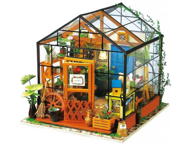 Modellbausatz 'Cathy`s Flower House'