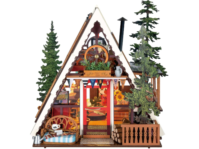Modellbausatz `A-Frame Cabin` - 1