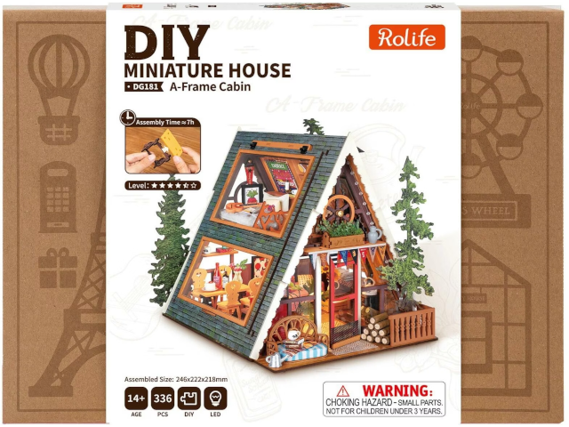 Modellbausatz `A-Frame Cabin` - 0