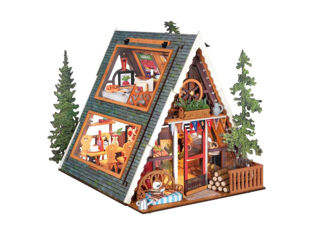 Modellbausatz `A-Frame Cabin`