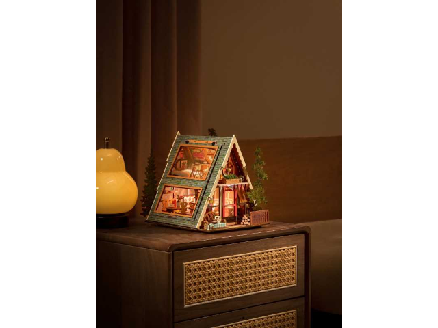 Modellbausatz `A-Frame Cabin` - 2