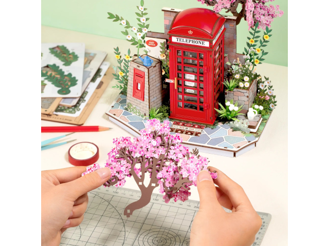 Modellbausatz `Blossom Book Booth` - 2