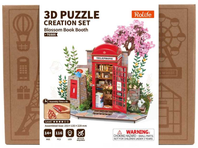 Modellbausatz `Blossom Book Booth`