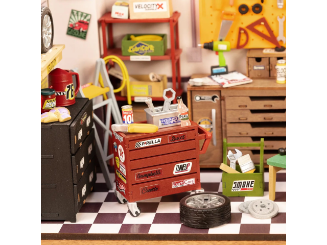 Modellbausatz `Garage Workshop` - 4