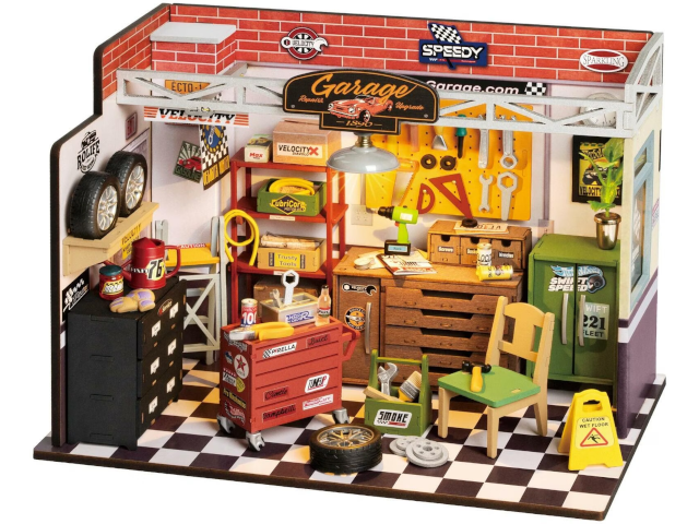 Modellbausatz `Garage Workshop`