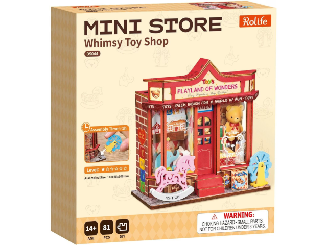 Mini-Modellbausatz `Whimsy Toy Shop` - 0