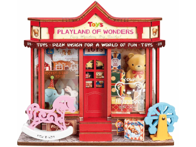 Mini-Modellbausatz `Whimsy Toy Shop`