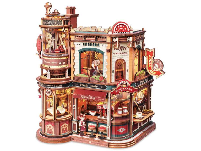 Modellbausatz `Dream Coffee Factory`