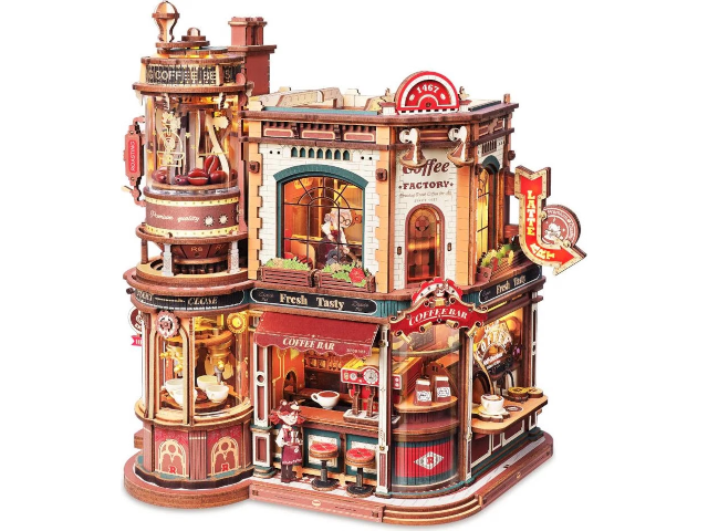 Modellbausatz `Dream Coffee Factory`