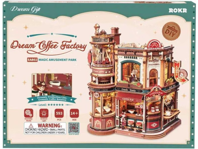 Modellbausatz `Dream Coffee Factory` - 0