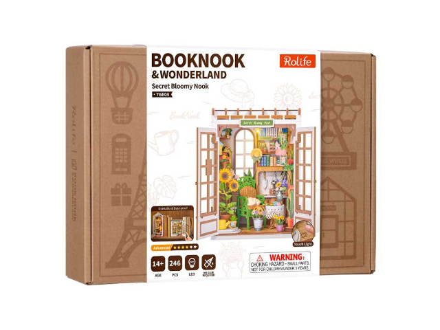 Holzbausatz `Secret Bloomy Nook`