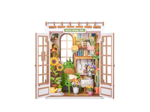 Holzbausatz `Secret Bloomy Nook`