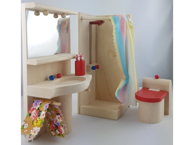 Dusche mit Vorhang `Rustikal` - 0