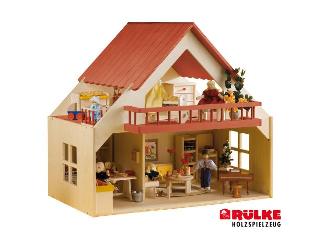 Puppenhaus mit Balkon - Rülke
