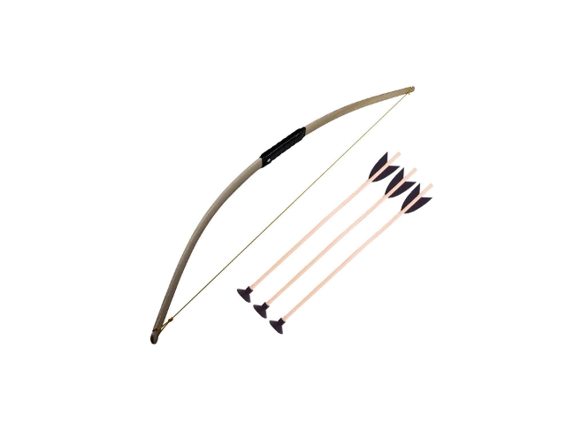 ESCHE-Bogen Klein ca. 90cm + 3 Pfeile