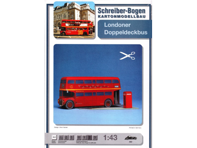 Londoner Doppeldeckbus