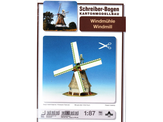 Windmühle - Schreiber-Bogen