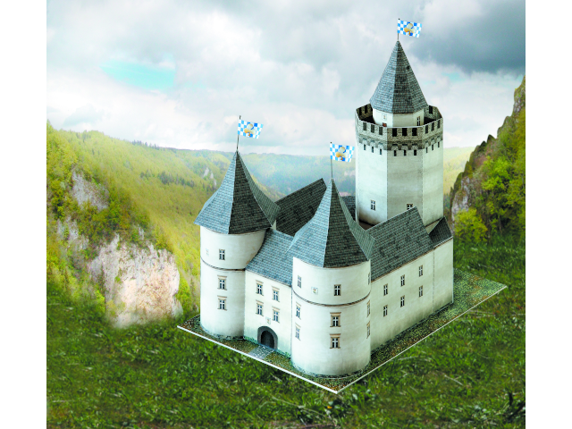 Burg Blankenstein - Schreiberbogen mittelschwer