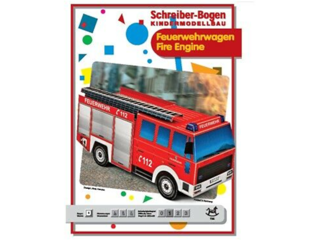Feuerwehr - Schreiber-Bogen mittel