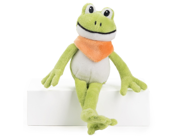 Schaffer Plüschtier Frosch `Quark` 16cm