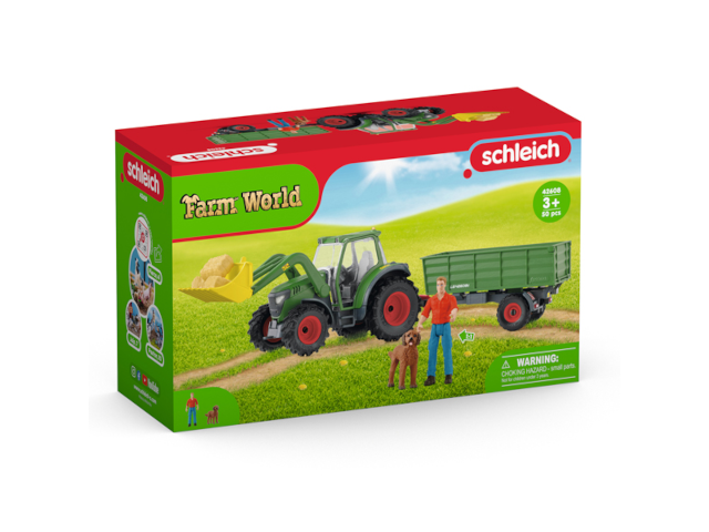 Traktor mit Anhänger