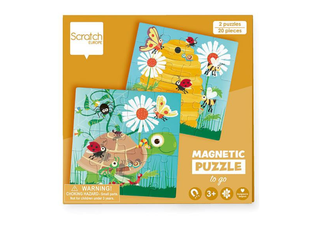 Reise-Magnetpuzzle Gartenparty 20 Teile