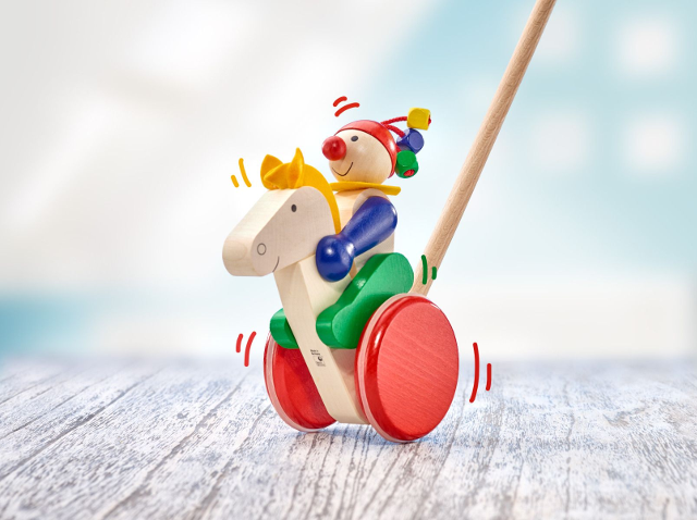 Trotto, Schiebefigur, 17 cm