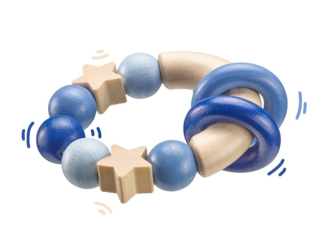 Glücksgriff blau, 7,5 cm