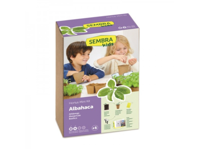 Gärtnerset für Kinder - Basilikum