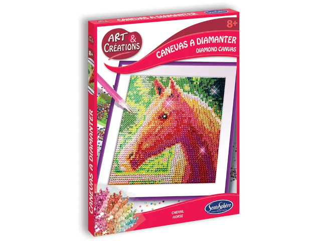 A&C Canevas a Diamanter Pferd