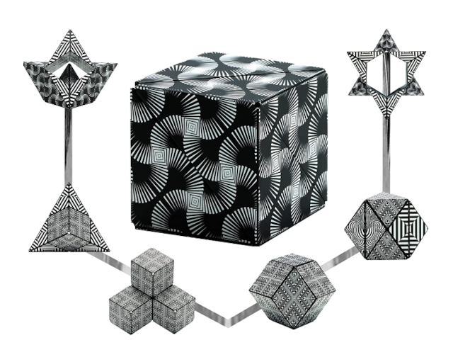 Shashibo Cube schwarz & weiss - 0