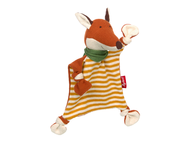 Strick-Schnuffeltuch Fuchs