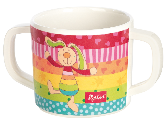 Tasse Hase Rainbow Rabbit bunt
