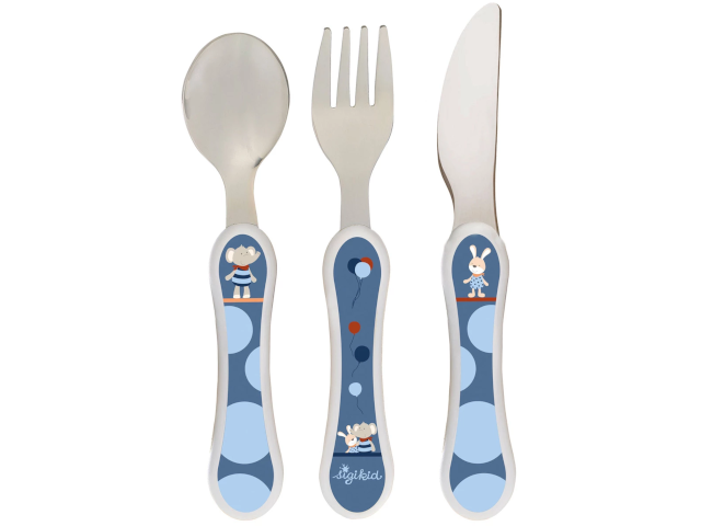 Besteck-Set Elefant Lolo Lombardo, 3-teilig