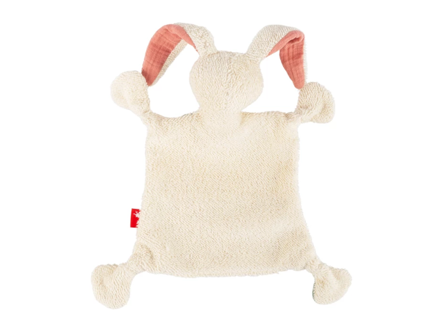 Schnuffeltuch Hase grün - 0