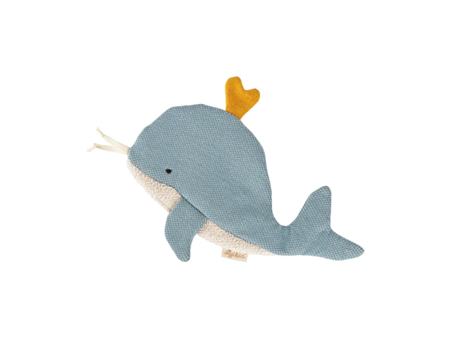 Knistertuch Wal Tiny Tissues 24cm