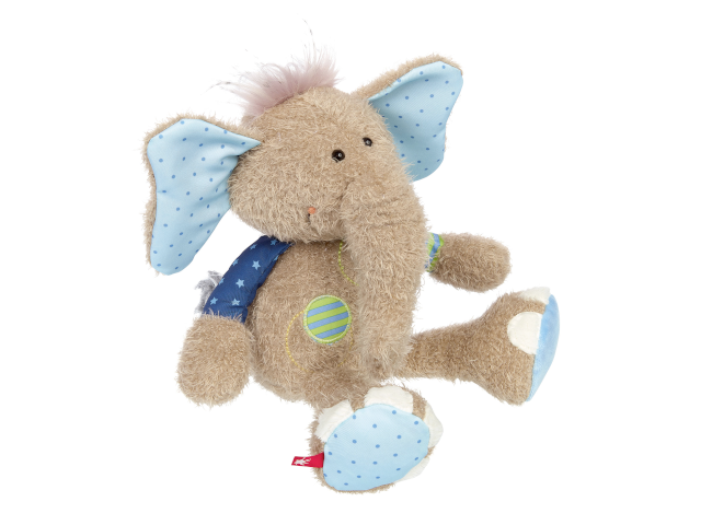 Elefant blau Patchwork Sweety 26cm **