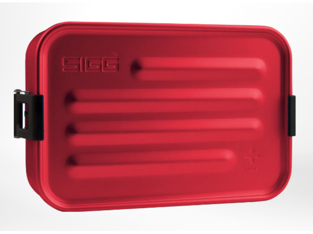 Lunchbox Metal Red small