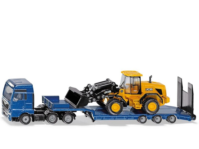 MAN-LKW JCB Radlader+Tieflader