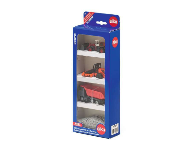 Geschenkset Baufahrzeuge