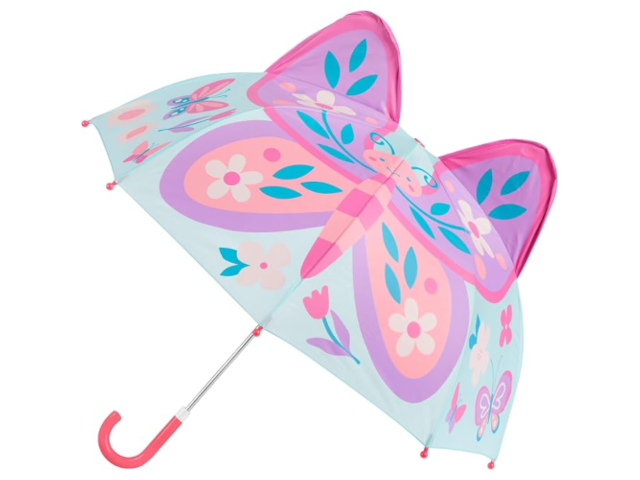 3D - Regenschirm Motiv Schmetterling