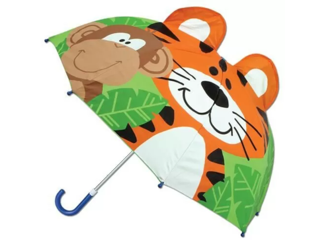 3D - Regenschirm Motiv Zoo