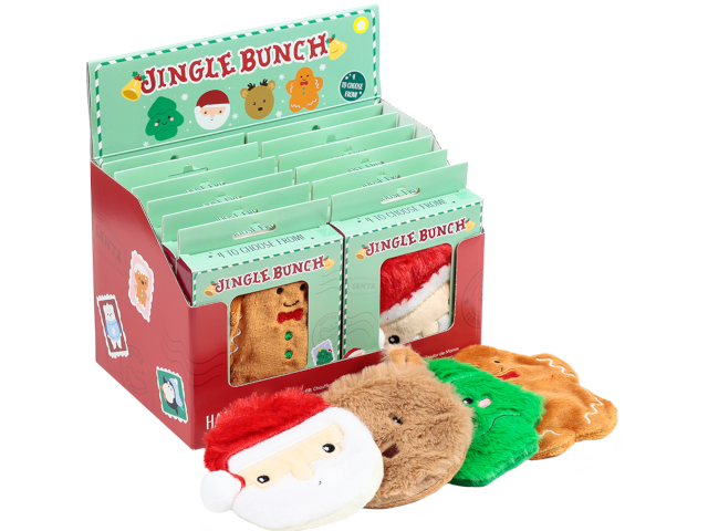 Plüsch Handwärmer Advent assortiert