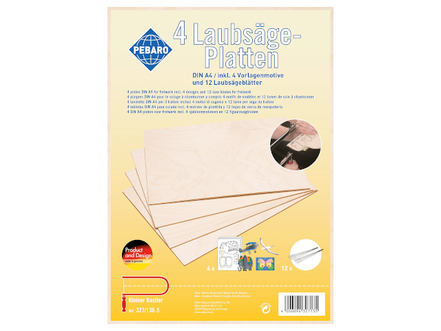 Set Holzplatten 21x30cm