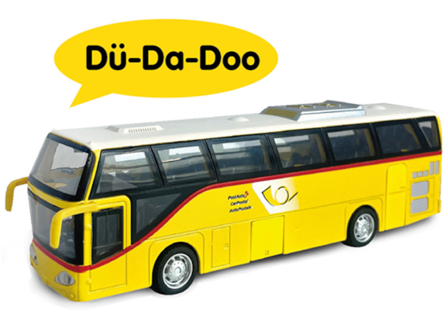 Post Autobus mit Licht + Sound