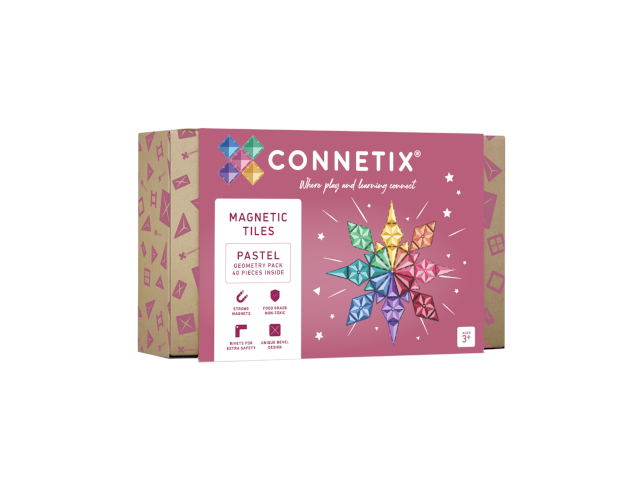 Pastel Geometry Packung, 40-teilig