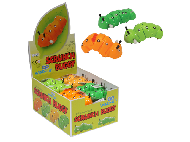 Wind up Raupe ass. Display