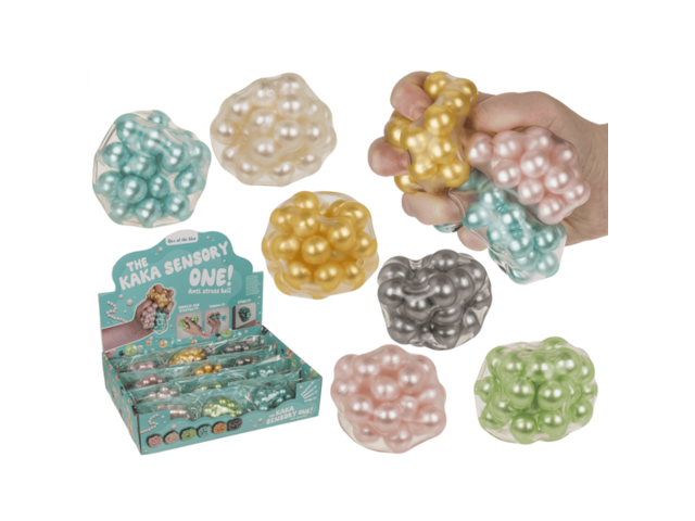 Sensorik Ball mit Perlen