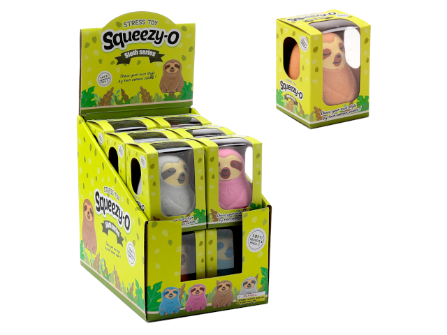 Squeezy Faultier assortiert