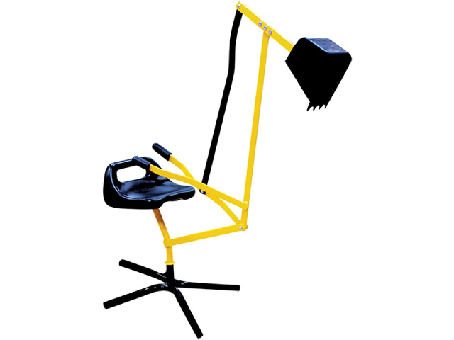 Outdoor Digger aus Metall / Sitzbagger
